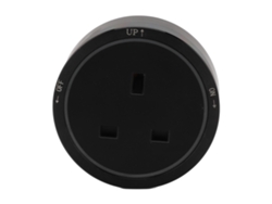 Enchufe Eléctrico De Riel Extraíble De 13 A Con Adaptador De Guía Deslizante Para Cocina Doméstica (abs)