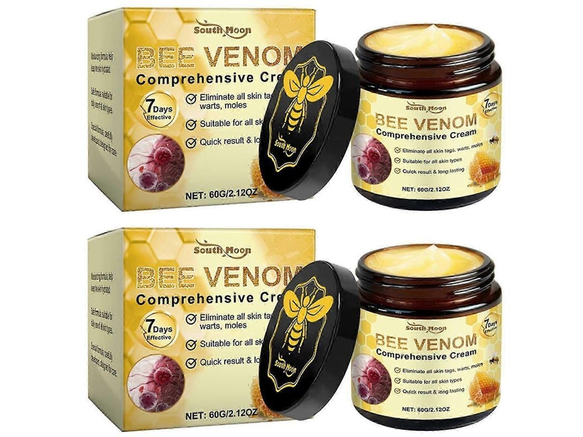 Crema Completa Con Veneno De Abeja 2025, Reduce Verrugas E Imperfecciones, Hidrata Profundamente Para Todo Tipo De Piel.
