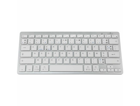 Teclado Bluetooth BLUESTORK KB-MINI-PC-MAC/FR (Blanco - Azerty Francés)