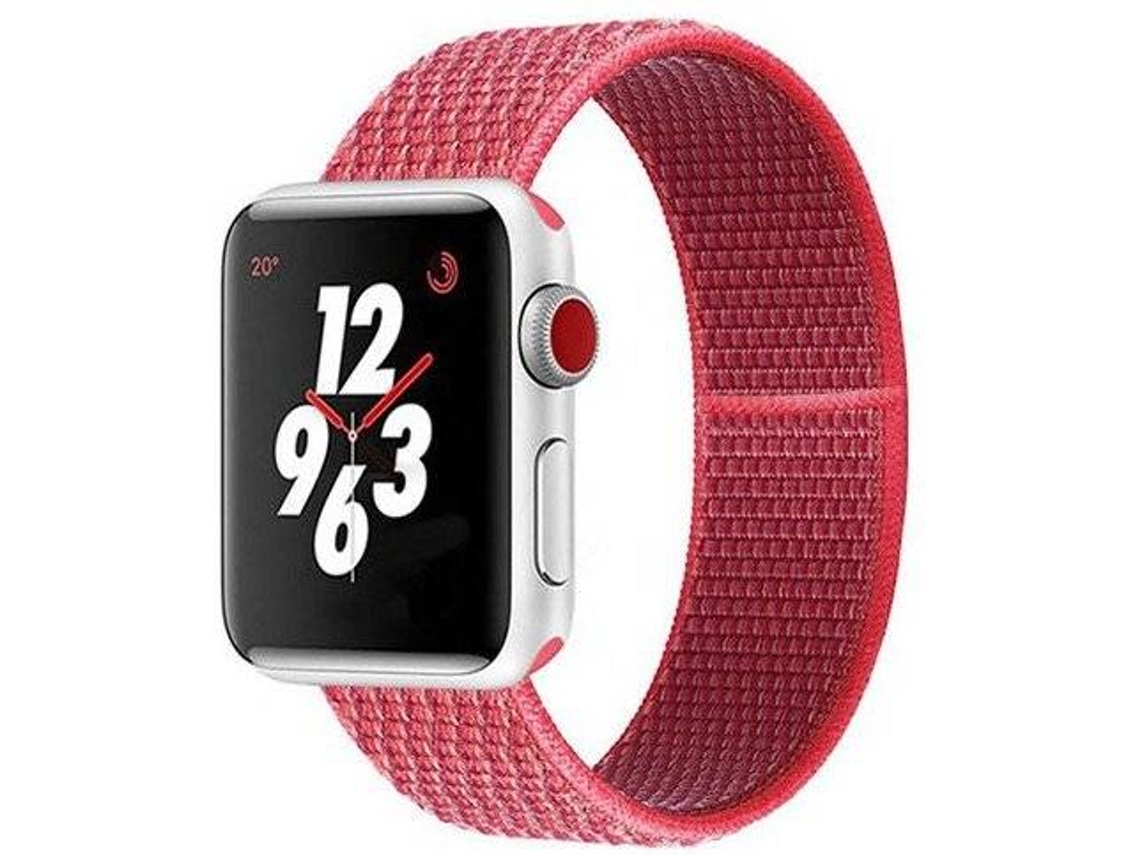 Correa Apple Watch Series 3 G4M 42mm Rojo