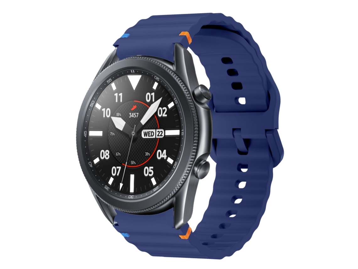 Correa para Samsung Galaxy Watch 3 (41 mm) - Silicona cosida con diseño de ondas