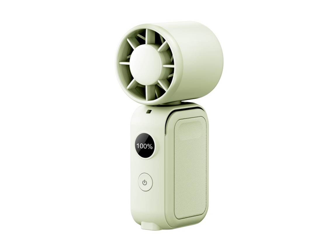 Ventilador Portátil 350° Giratorio Y Plegable, Magnético (naranja) Czhhmart