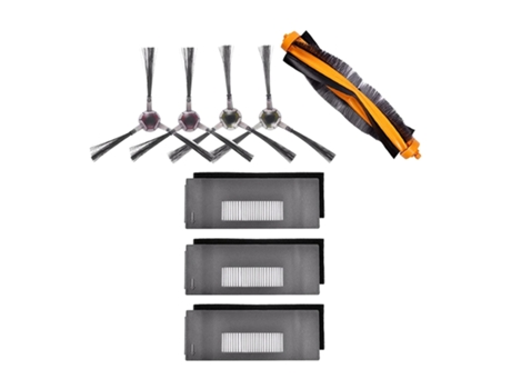 Kit de filtro y cepillo de repuesto para Ecovacs Deebot 900 901, piezas de accesorios de aspiradora robótica