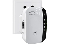 Extensor de wifi, repetidor wifi con puerto Ethernet, configuración de un solo toque, punto de acceso que cubre hasta 240 m², amplificador D Yizhood