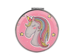Vlrla-portátil Mini Double-sided Makeup Pocket Mirror