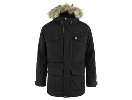 Casacos FJÄLLRÄVEN Parca Nuuk Preto L Homem