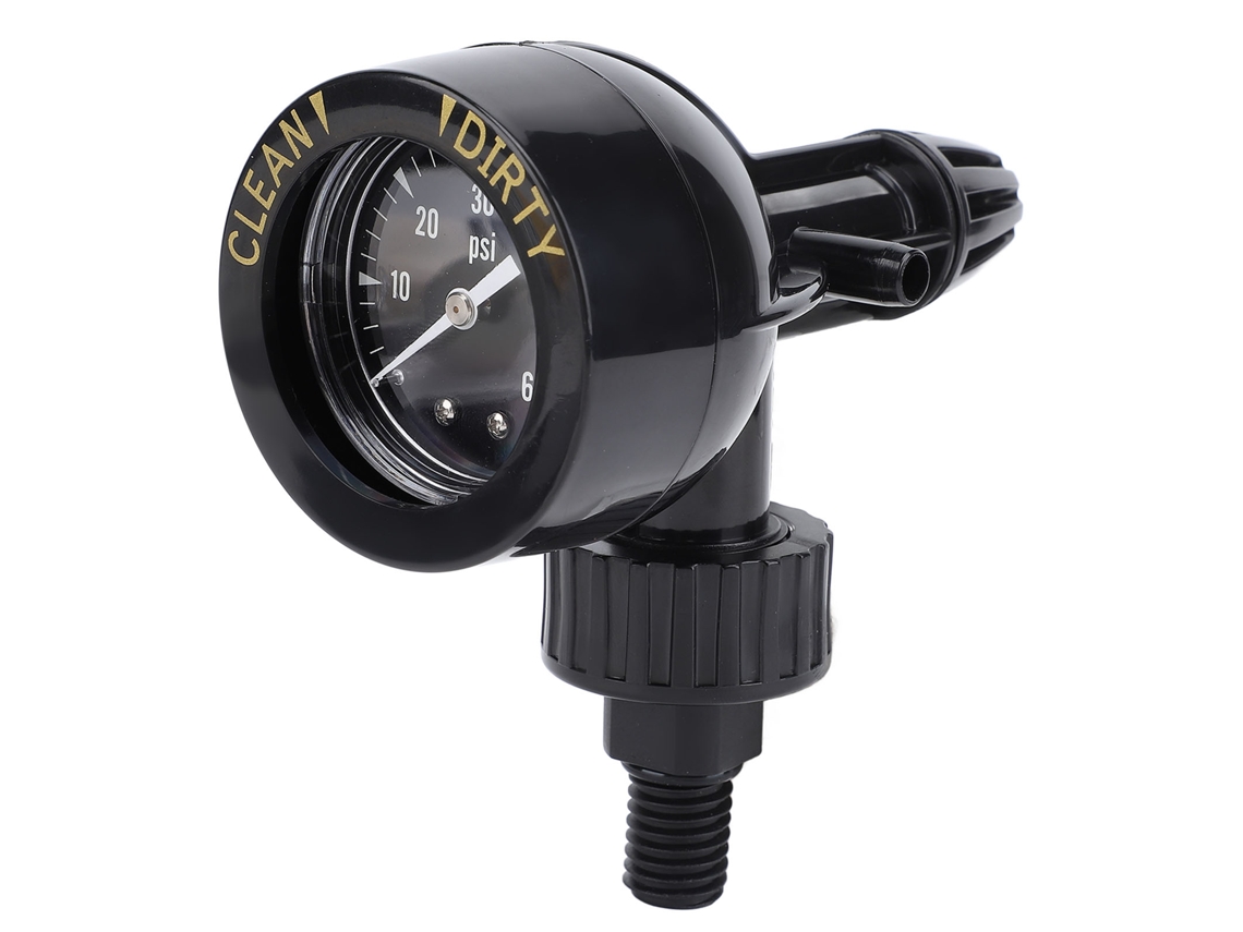 Conjunto De Válvula De Liberación De Manómetro De Presión De Aire Para Filtro De Piscina, 0-60 Psi, Rosca G3/8, Resistente Al Agua Y A Los Arañazos.
