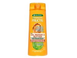 Champú Fortalecedor Fructis con Manteca Nutritiva, 400 ml - Garnier Aceite Reparador 3 para Cabello Dañado