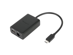 Cable Adaptador TARGUS ACA41EUZ USB-C USB A/DC Negro