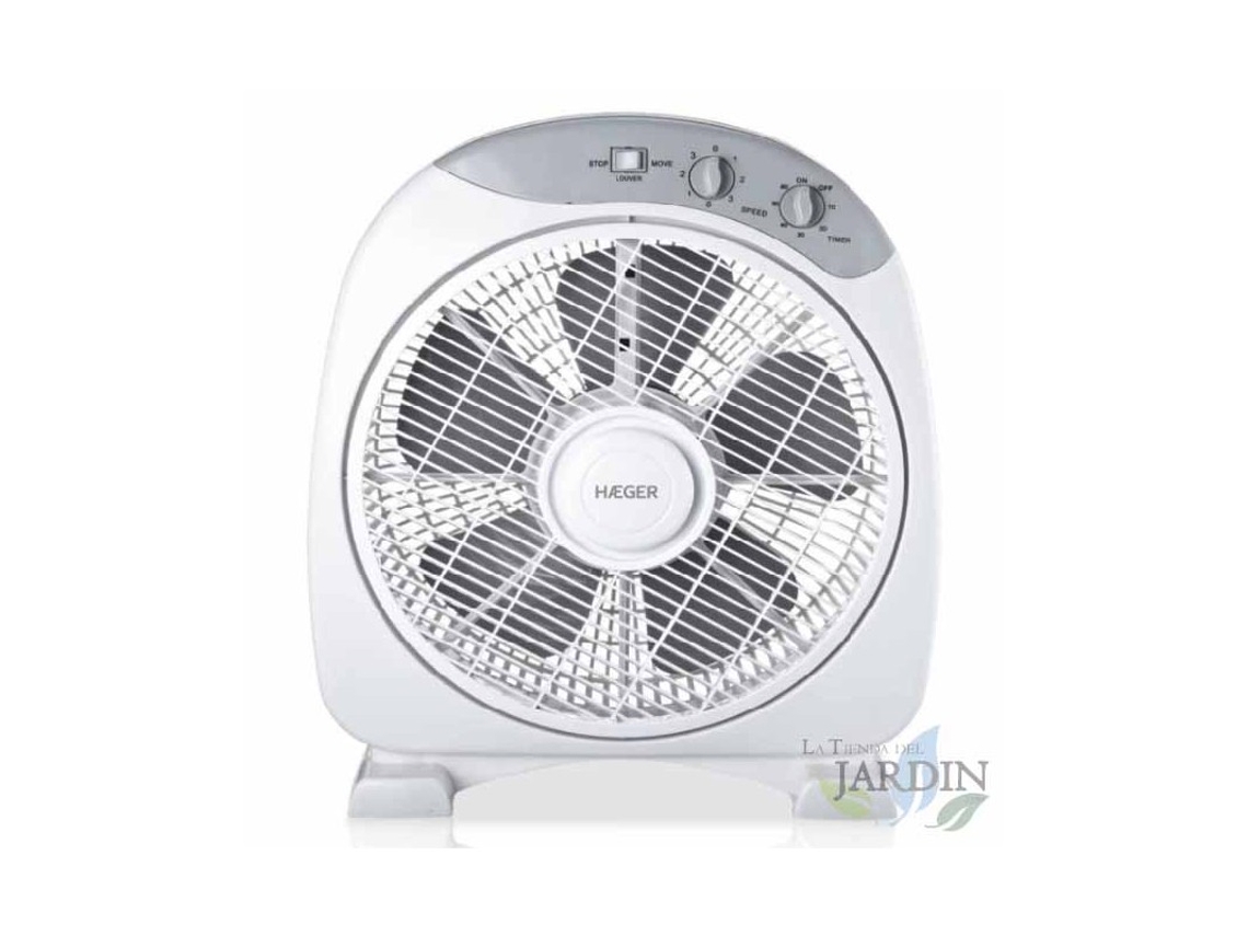 Ventilador de Suelo HAEGER (3 Velocidades - 40 W - Diámetro 30.5 cm)
