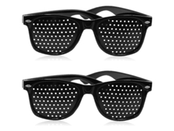 Gafas Estenopeicas Para Mejorar La Visión, Unisex, Negras, Para Fortalecer La Visión.