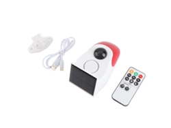 Alarma De Voz Solar, Detector De Cuerpo Humano, Alarma De Sonido Y Luz Infrarroja, Alto Decibelio