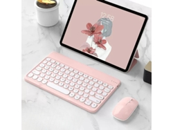 Combo de teclado y ratón inalámbricos Bluetooth Cuich de 10 pulgadas (rocío)