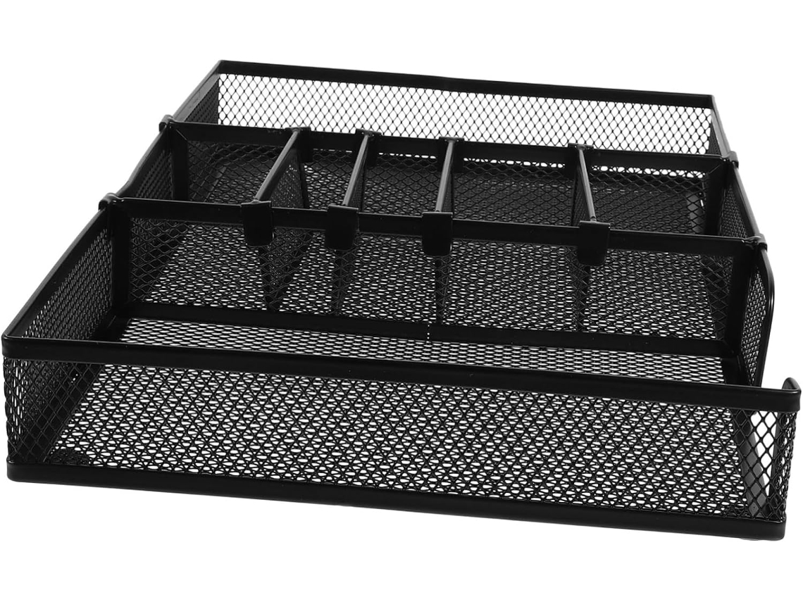 Organizador De Escritorio Modular Multifuncional Para Armar Uno Mismo, Con Portalápices Y Bandeja De Almacenamiento.