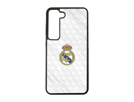 Funda Móvil Oficial Real Madrid para Samsung Galaxy S23 PHONECASES3D Piel Sintética Negro