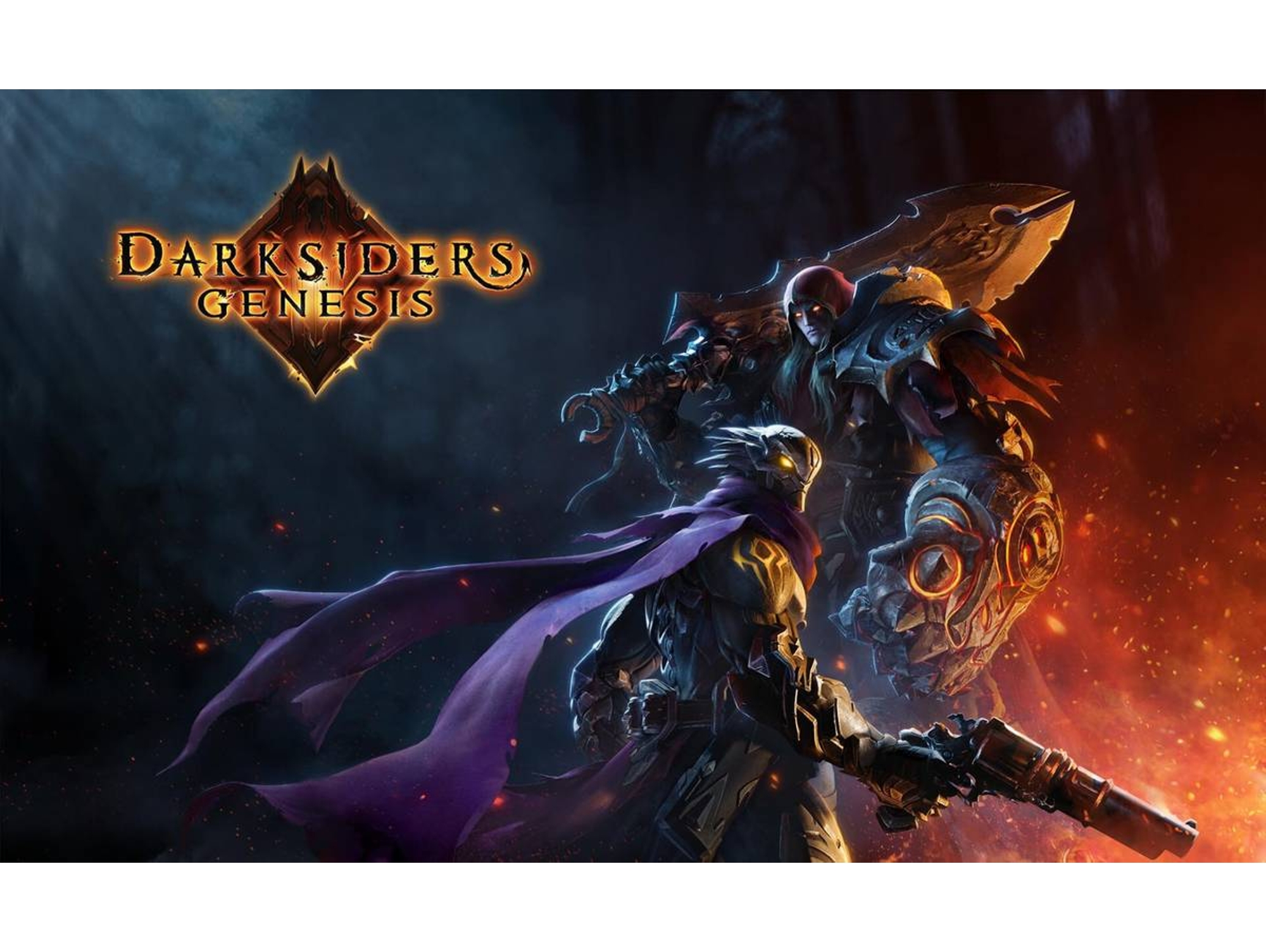 Doncella calcetines enlace Juego Nintendo Switch Darksiders Genesis (Portada provisional - Acción -  M16)