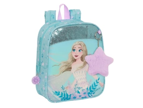 Mochila Infantil FROZEN Hello spring (Azul claro - Poliéster 300D)