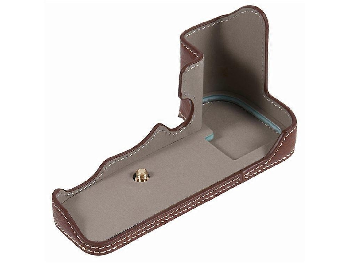Funda protectora de piel sintética para cámara Canon R5/R6/R6 Mark II, cubierta inferior de medio cuerpo, Facpoet
