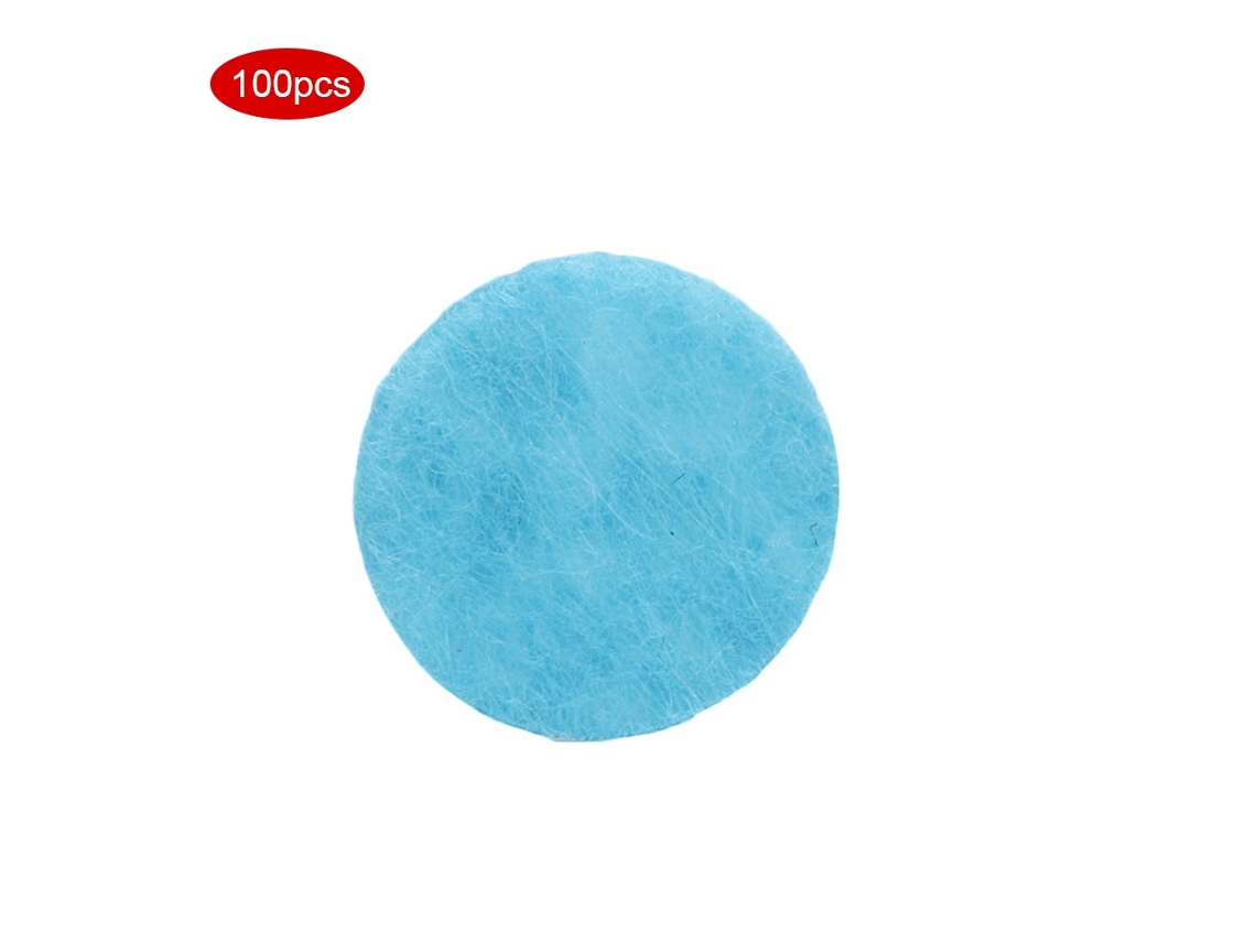 Almohadillas filtrantes redondas azules para eliminar puntos negros - Accesorio de belleza