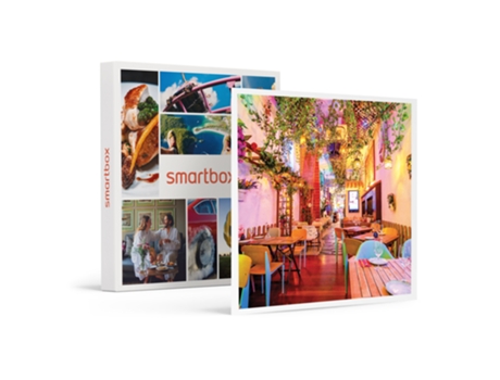 Caja Regalo SMARTBOX Jardinet d’Aribau: 1 menú, 1 cata de vinos y 1 cóctel para 2 personas