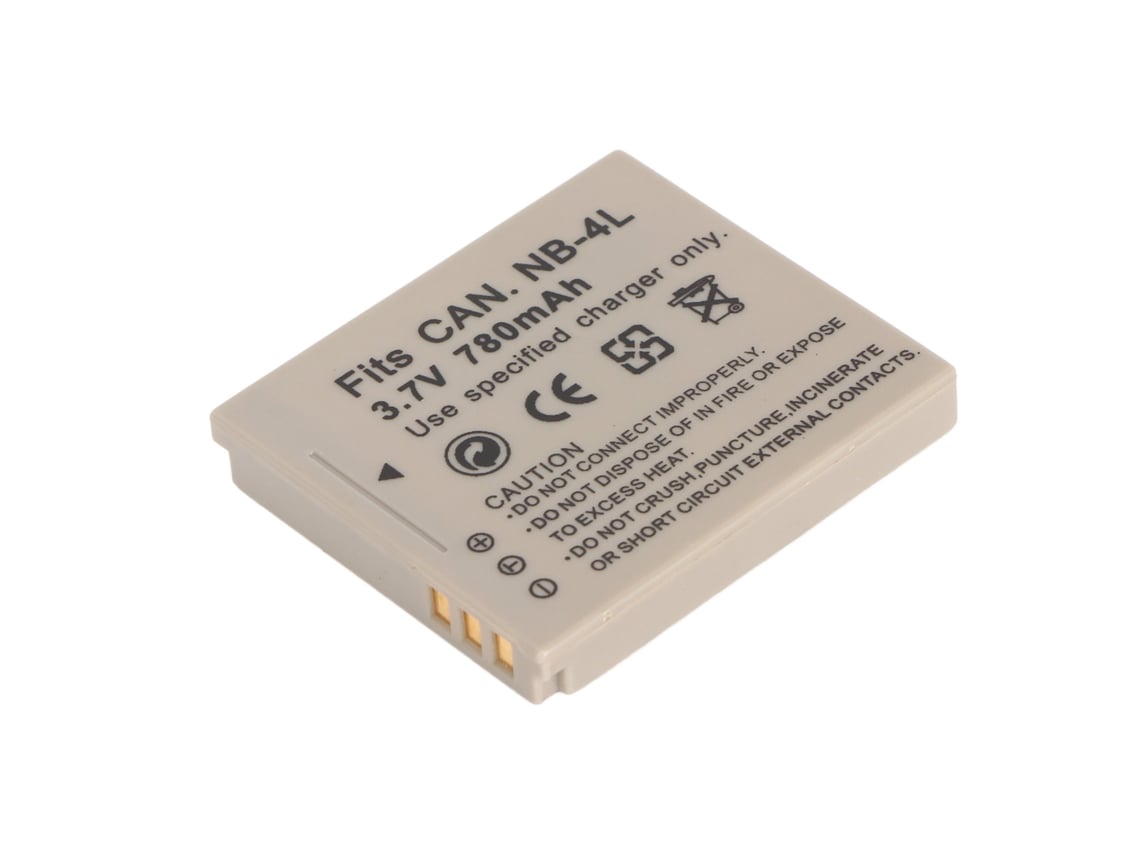 Bateria De Lítio-ião Nb-4l 780mah 3.7v Para Câmeras Ixus 115 117 120 130 220 225 230 255