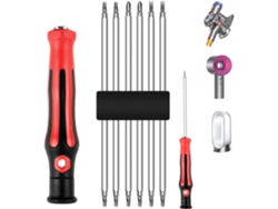 Kit Destornillador 6en1 Con Puntas Torx Plano Phillips Para Aspiradoras V6 A V15 Dc24 A Dc50