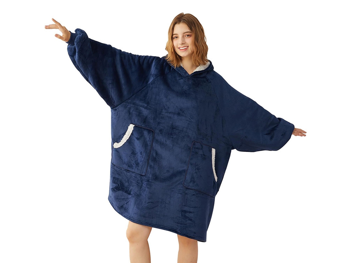 Manta Con Capucha De Peluche Suave Y Cálida Para Adultos, Mujeres Y Hombres