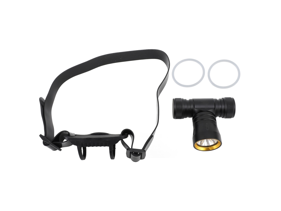 2026-linterna Frontal De Buceo 8000lm 3 Modos De Iluminación 100m Impermeable Aluminio Para Exploración Acuática Y Outdoor