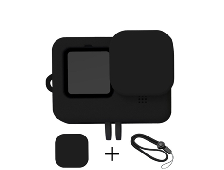 Carcasa para Go Pro Hero 9 Black Silicona Liquida Negro