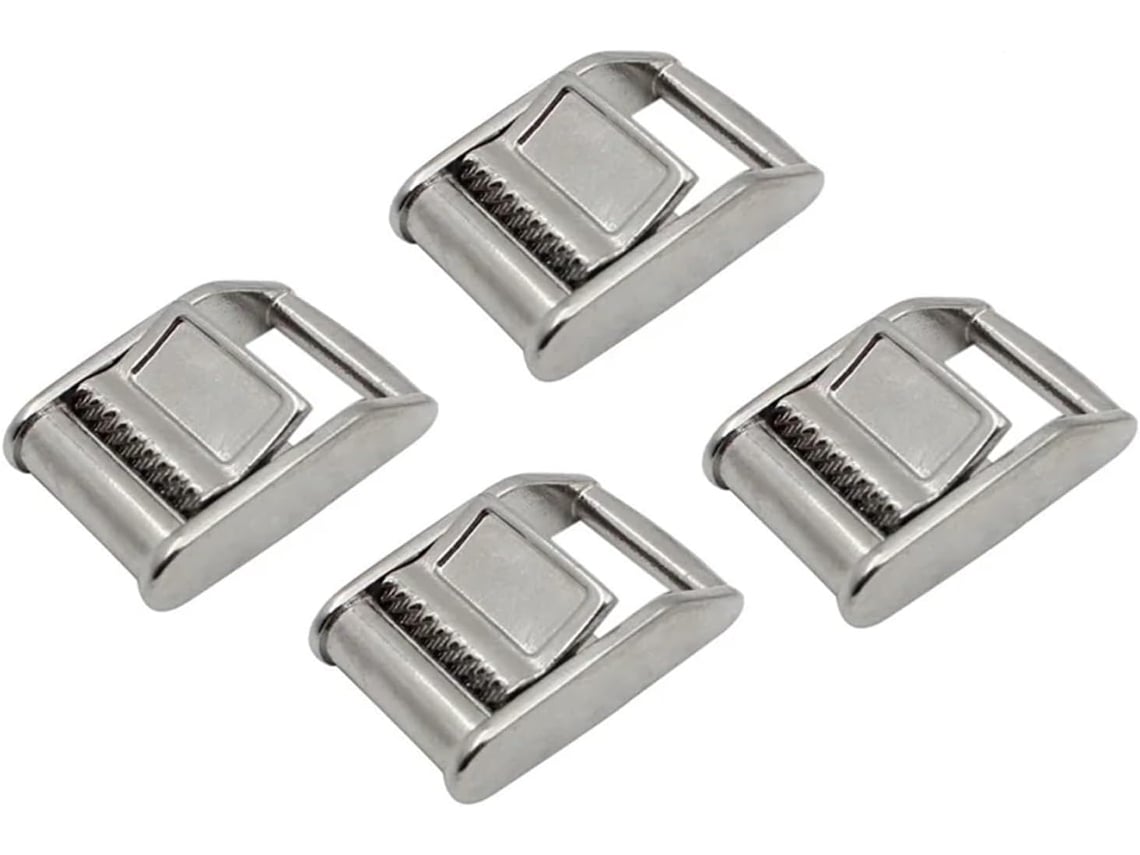 4 Piezas 25mm 38mm Sangle D'armage Boucle À Came In Acier Inoxydable Sangles D'emballage