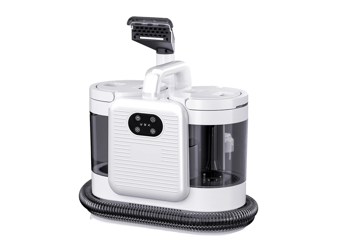 Limpiador a vapor, vapor a alta temperatura, potente succión, blanco, 220 V, UE