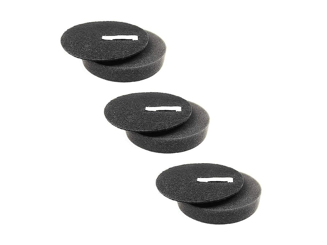 Filtro de aspiradora (3 piezas) compatible con Bissell 1214, 2252, 2486 y 2254 Cleanview