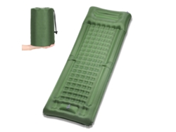 Colchón Inflable De 4 Pulgadas Para Acampar Con Bomba Integrada, Esterilla Para Dormir Para Acampar, Mochilear, Hacer Senderismo Y Viajar.