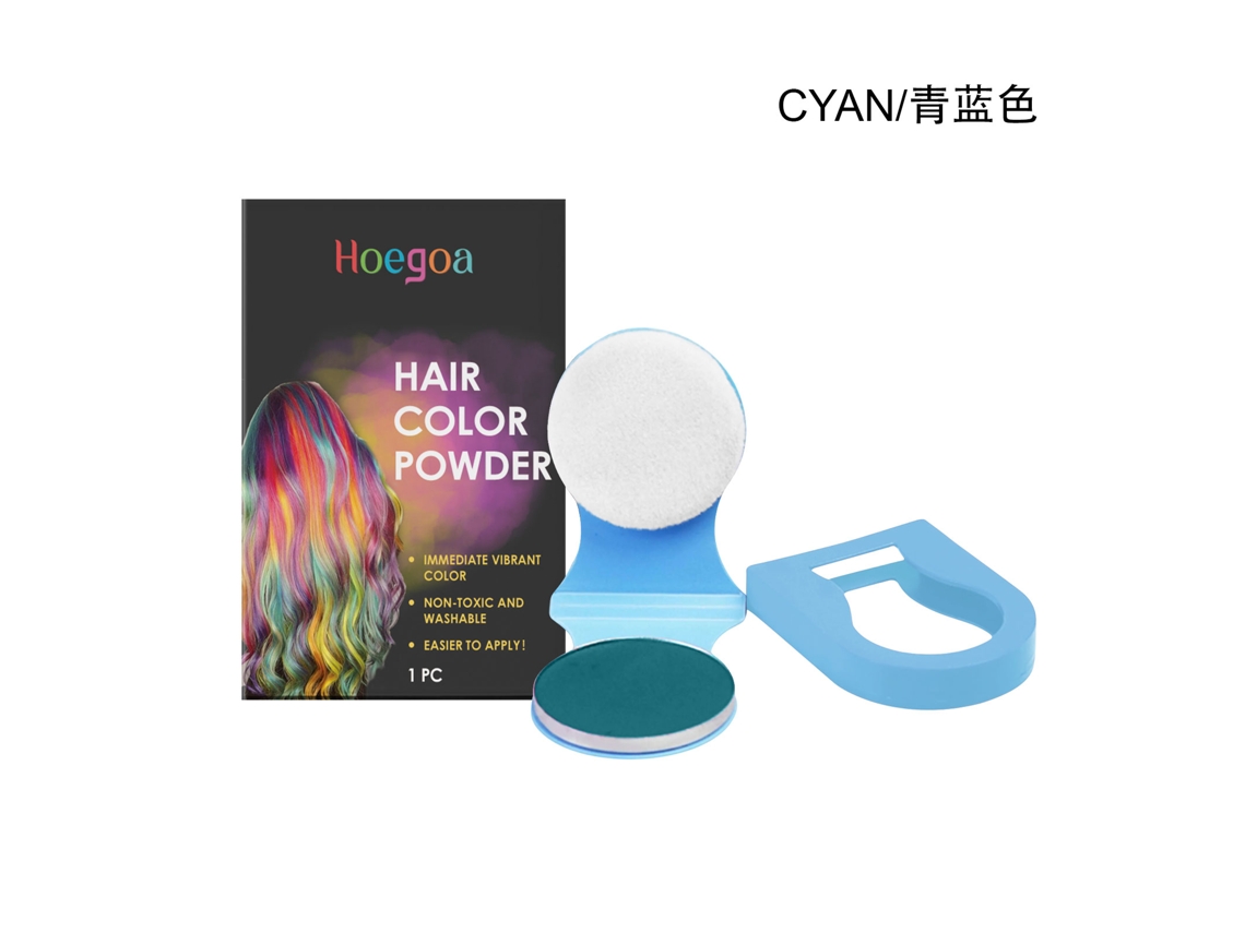 Tinte para el cabello Worten color azul turquesa en polvo