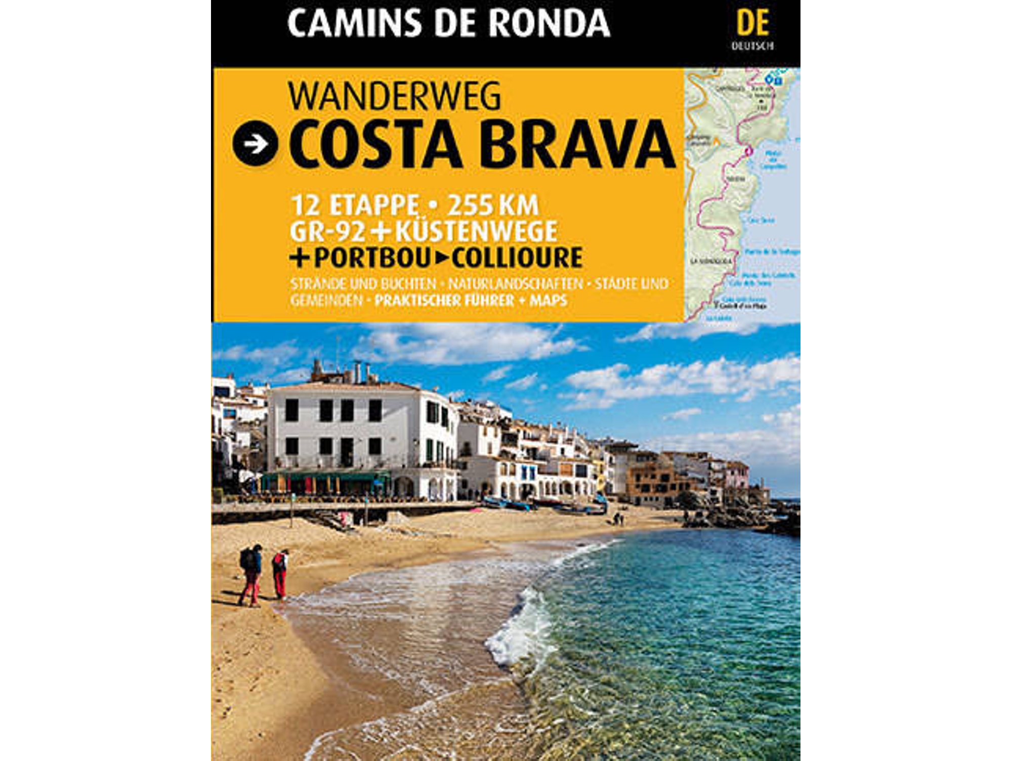 Libro Wanderweg Costa Brava de Jordi Puig Castellano e Sergi Lara (Alemán)