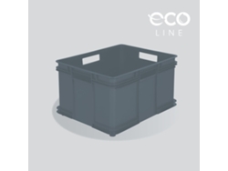Coleção Caixa de Armazenamento Eco Bruno 54L Cinzentokeeeper