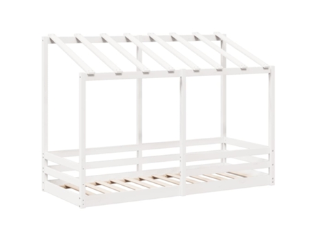 Cama Para Niños VIDAXL Blanco Madera (75x190 cm)