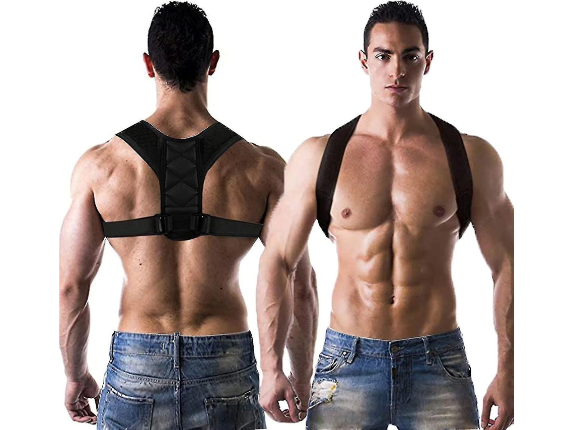 Corrector De Postura Para Hombres Y Mujeres Con Correas Ajustables Para Espalda Recta Y Alivio De Dolores