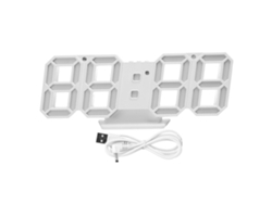 Reloj LED digital 3D (despertador, de mesa)