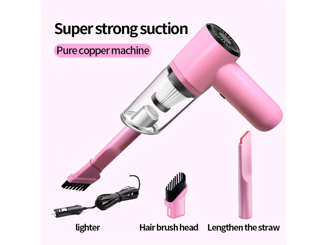 Aspiradora de mano inalámbrica Siurn FT34840 (12 V, 3 kPa de potencia de succión)