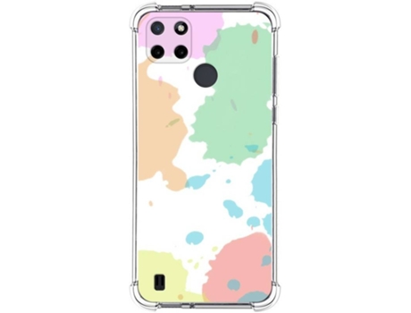 Carcasa Realme C21Y / C25Y TUMUNDOSMARTPHONE Acuarela 05 Multicolor
