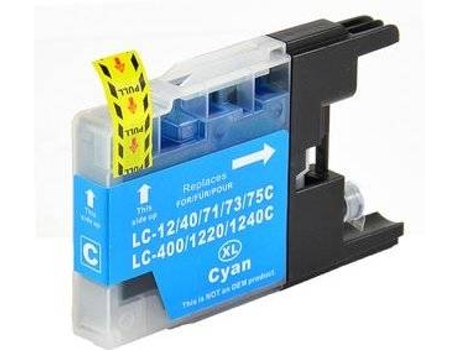 Cartucho para Brother LC1220/LC1240c Cian (lc1240c)