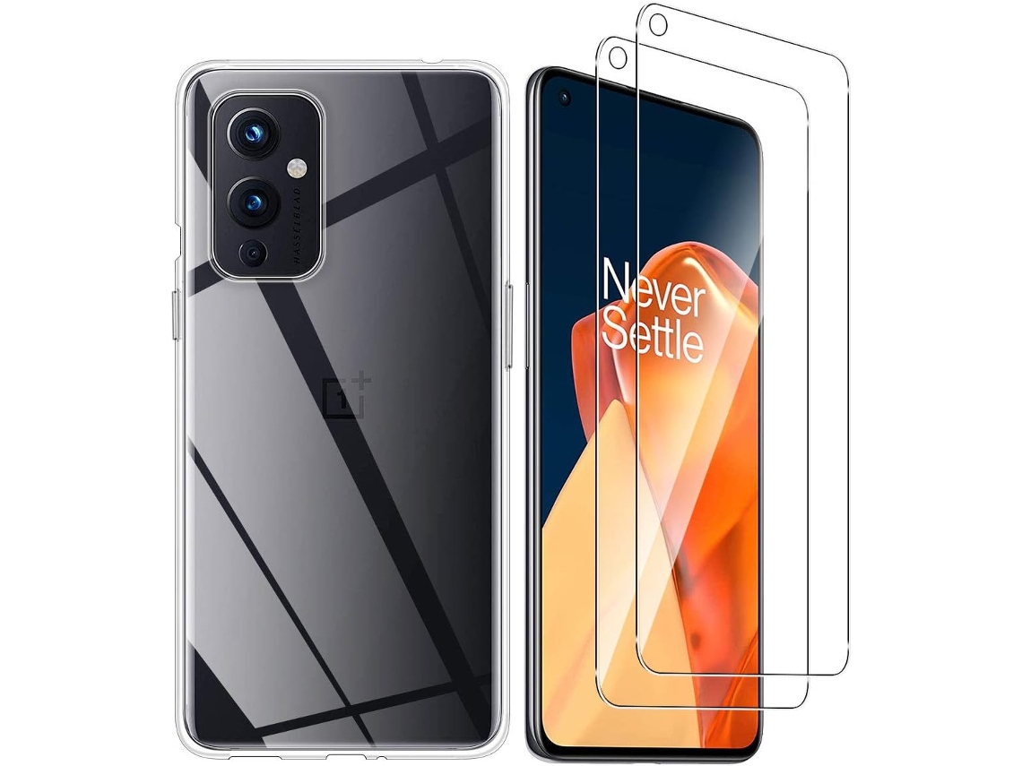 Protector de Pantalla Antiarranhões Dureza Flexível para Oneplus 9 HONGWE. Transparente