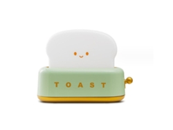 Tostadora recargable por USB BD NL 16 con luz nocturna para niños, color verde Vledary