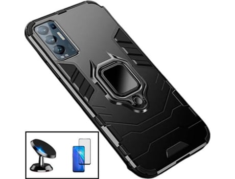 Carcasa, Protector y Soporte Oppo Find X3 Neo PHONECARE Military Defender Negro