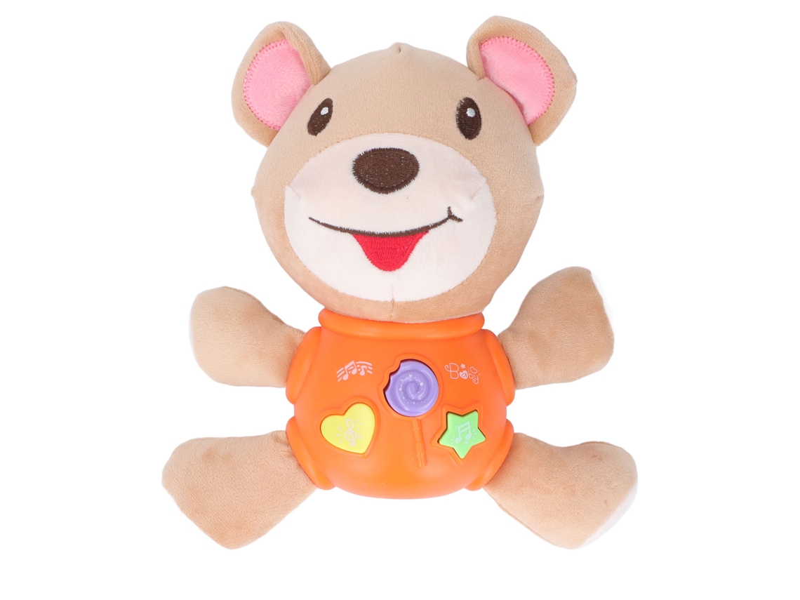 Muñeco De Peluche De Dibujos Animados Con Melodías Y Luces Para Que Los Bebés Duerman Plácidamente.