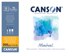 Bloco de Acuarela CANSON Montval 420 X 594 Mm 300 G/M²
