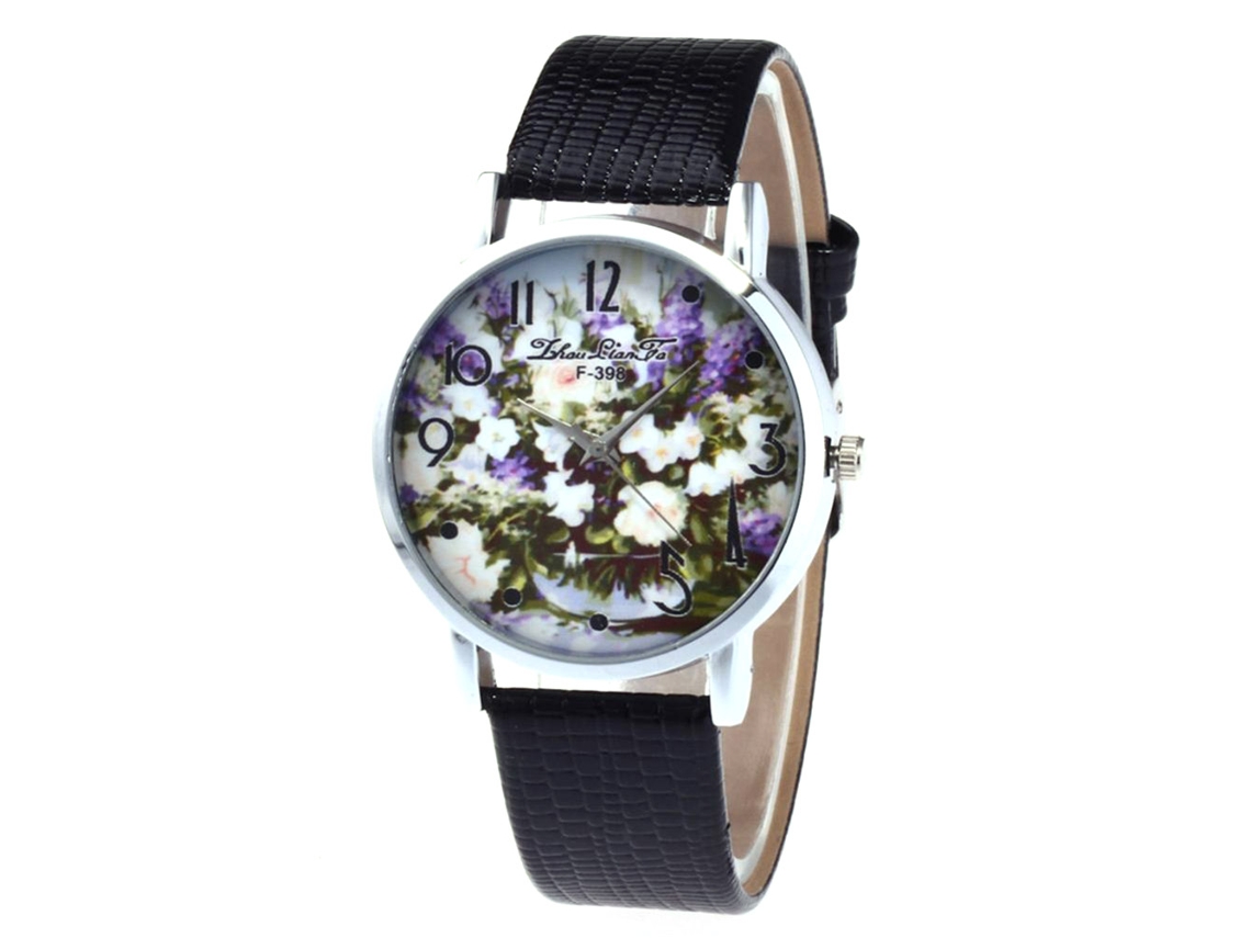 Reloj De Pulsera Informal Sanda Para Mujer, Piel Sintética, Cuarzo, Resistente Al Agua (color Café).