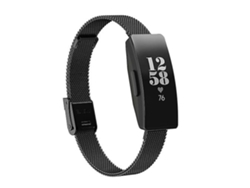 Correa milanesa negra para Fitbit Inspire, Inspire HR y Ace 2.