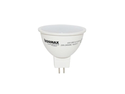 Lamparas led mr16 6w dicroica, luz calida pack 5